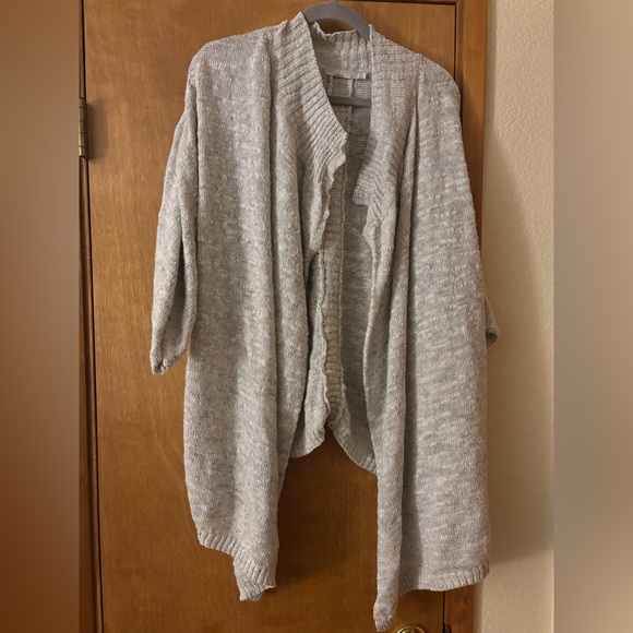 Prana Light Gray Women's Cardigan - Picture 3 of 7